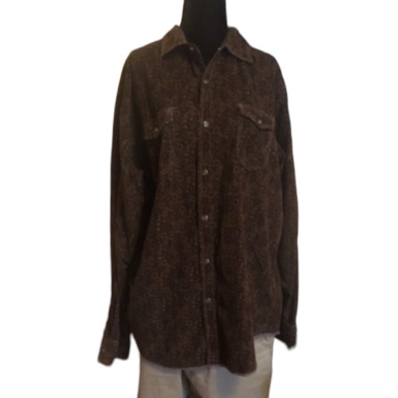 age of wisdom Other - AGE OF WISDOM brown button down shirt size XL